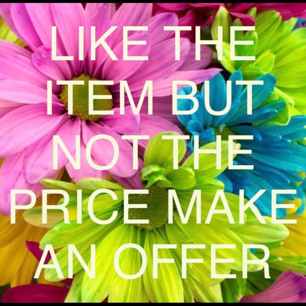 Offers welcome :)